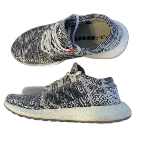 Adidas Pureboost Go Cloud White Raw Indigo Size 8 - Picture 1 of 7